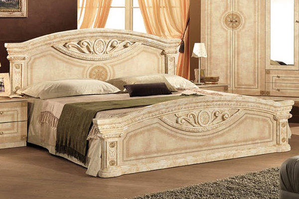 Кровать Рома беж